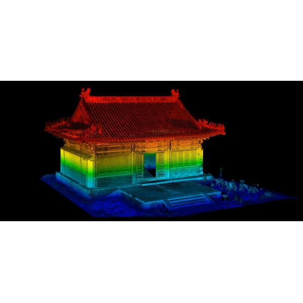 1.2km HS1200 High Precision 3D Terrestrial Laser Scanners 500kHz PRR