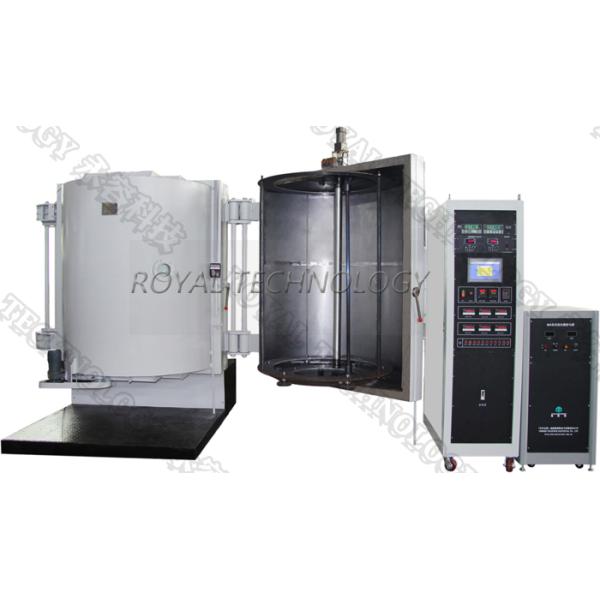 Automotive Mirror Aluminum / Chrome Vacuum Metalizing Machine , Magnetron Sputtering Coating For Automotive Mirrors