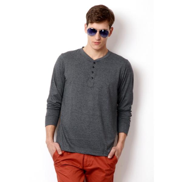 2019 New Products Spring Men T Shirt V Neck