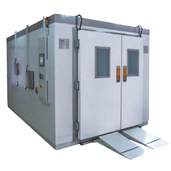 Quality Walk-in room temperature and humidity alternating chamber with below -40 C including two-stage stacked system cooling method for sale