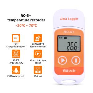 Wholesale Refrigeration USB Elitech RC-5+ Temperature Data Logger from china suppliers