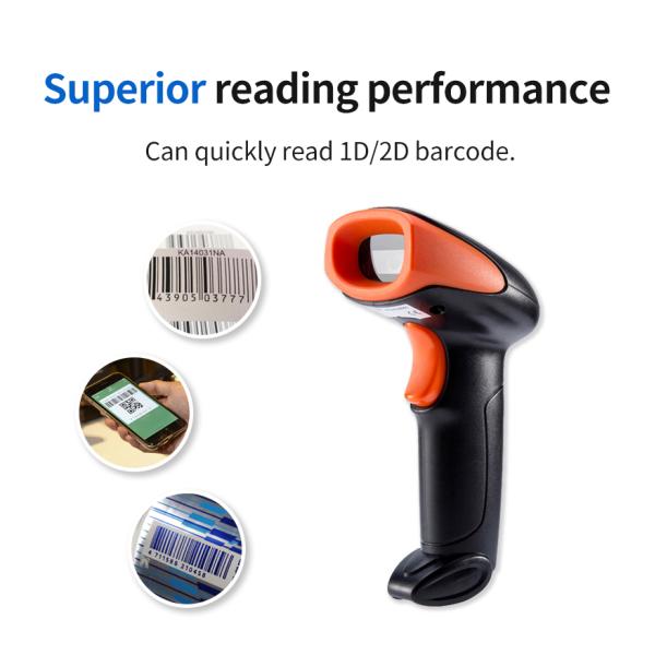High Performance 2D Barcode Scanner With USB COM Interface for POS System Barcode Reader