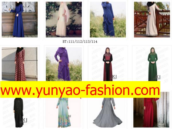Quality High quality printedfashionable silk women muslim long skirt for sale