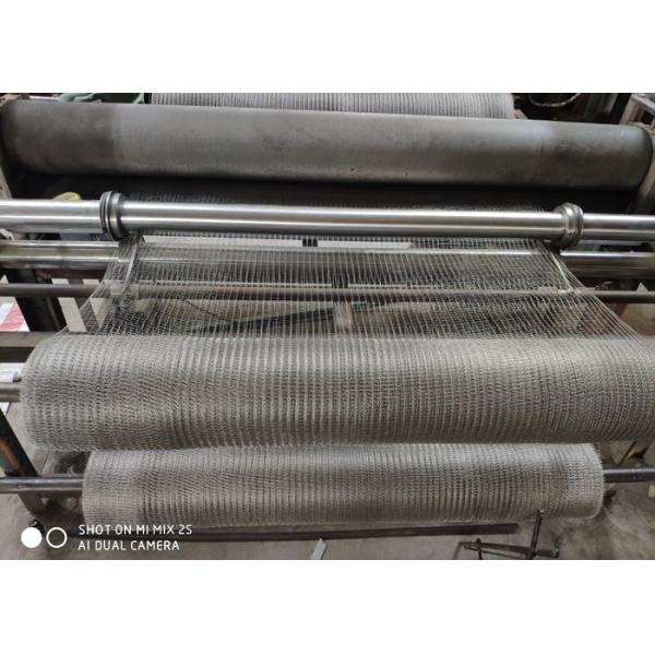 AISI304 Crimped Woven Wire Mesh Demister Mist Eliminator Material