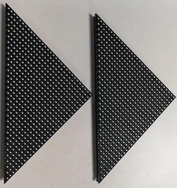 Quality Outdoor Triangle LED Module RGB P6 Full Color SMD Abnormal Shape Design Module Shenzhen Factory for sale
