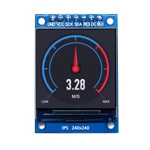 1.3 1.33 Inch TFT LCD Display 240x240 Pixels SPI Serial Peripheral Interface Driver