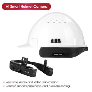 Wholesale 4G Security Safety Helmet With Camera Construction Engineering Intercom Intercom Safety Helmet from china suppliers