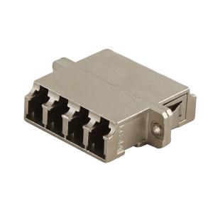 4 Core LC APC Duplex Adapter , 0.2dB IL APC LC Simplex Adapter
