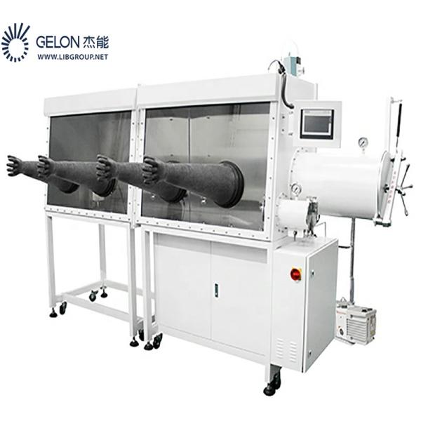 220V AC Battery Assembly Machine Single Side Double Station Glove Box For H2O O2