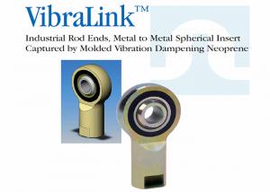 China Stainless Steel Spherical Rod Ends , Fully Threaded Solid Rod Ends For Truck / Bus on sale