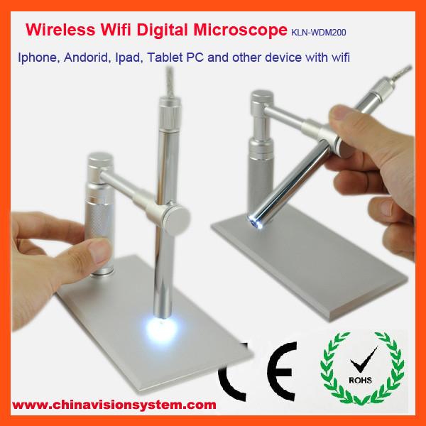 Quality Android and Smartphone Wireless Wifi Digital Microscope for sale