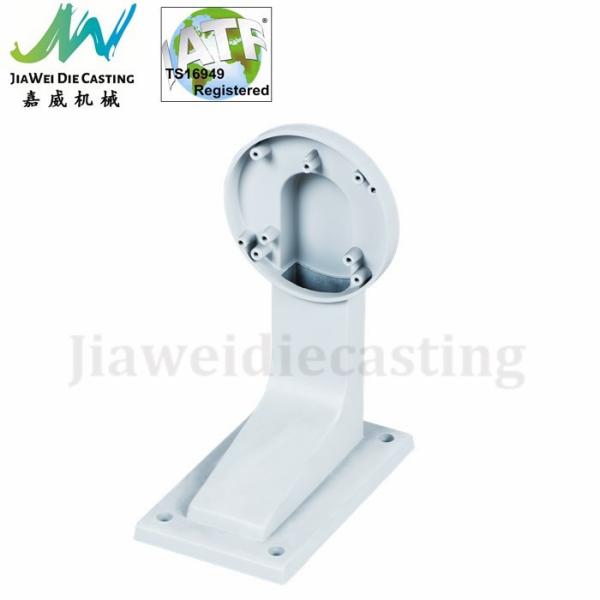 Quality Die Cast Aluminum CCTV Camera Parts , Customized Box Camera Bracket for sale