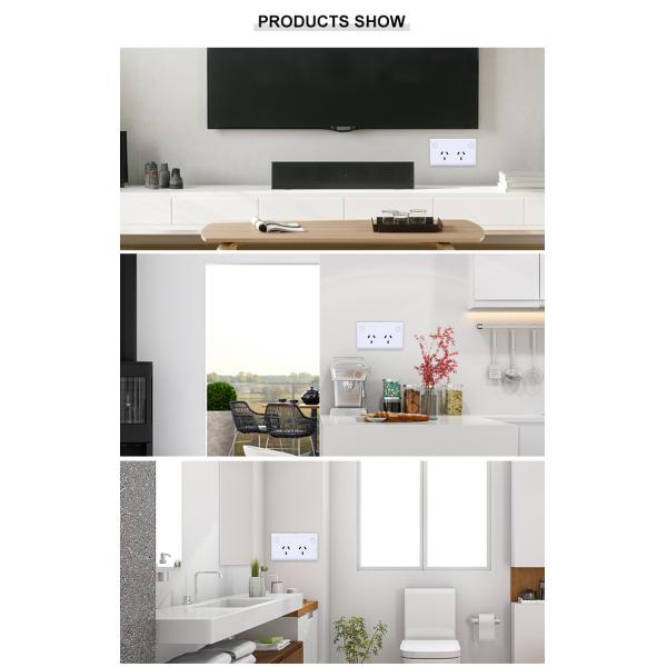 Smart Home Uk Socket Wifi Wall Socket With Usb Socket Charger/wifi Wall Socket Uk/smart Wifi Wall Outlet