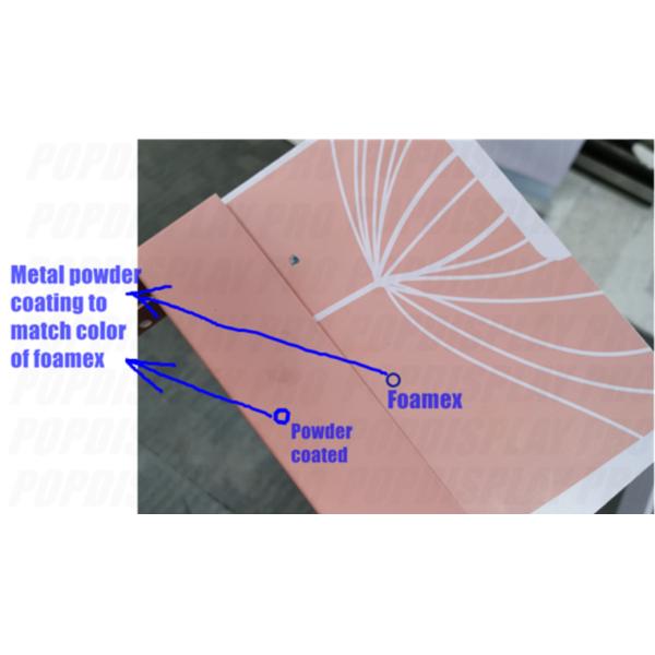 Red Wine Product Display Stand 2 Way Displaying 4 Metal Shelves Light Duty