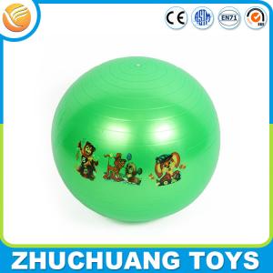 China 65cm wholesale pvc inflatable body ball,exercise ball logo printing on sale