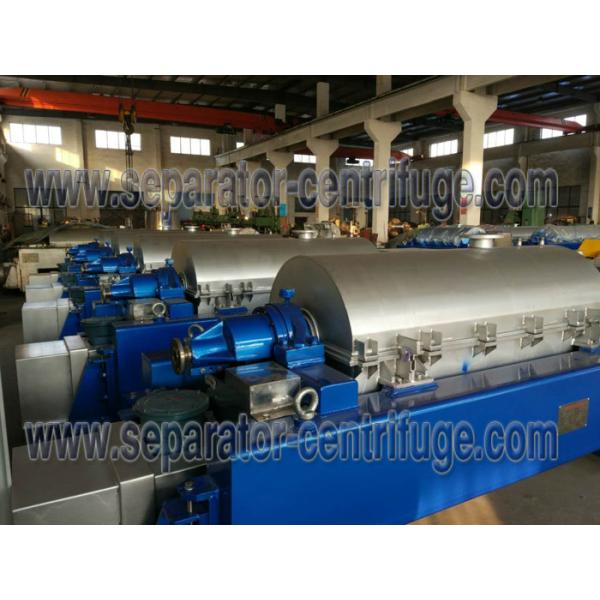 Large Capacity Automatic Solid Liquid Separator Decanter Centrifuge / Seperationg Machine