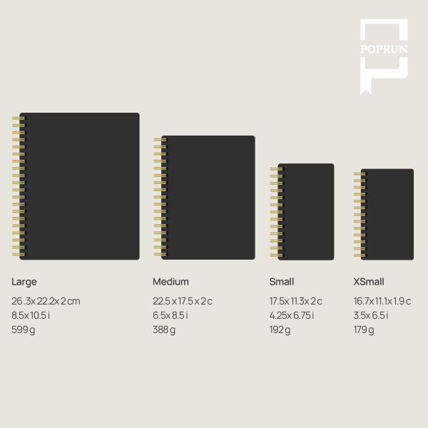 80GSM Paper Purse Size Planner With Hourly Schedule And Monthly Tabs