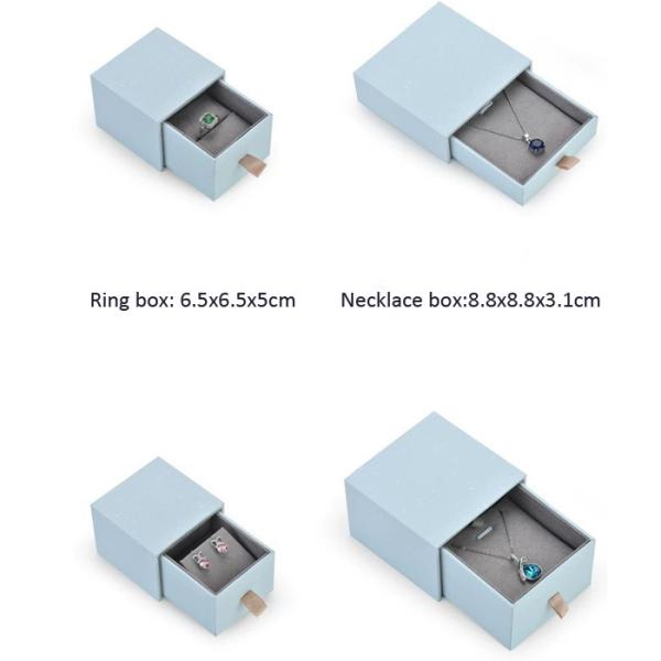 Cardboard Sliding Box For Jewellery Ring Pendant Necklace