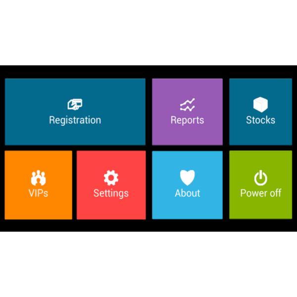 BM 10.1" Android Cash Register with Software Main Display 9.7" Capacitive Touch Screen