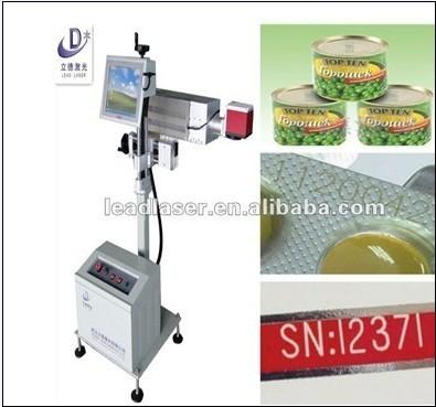 Quality Laser Date Code Printer , 100 X 100 mm Marking Range Laser Batch Coding Machine for sale