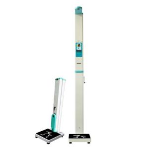China Ultrasonic Height Sensor And Weight Measurement RS232 Health Body Medical Scales on sale