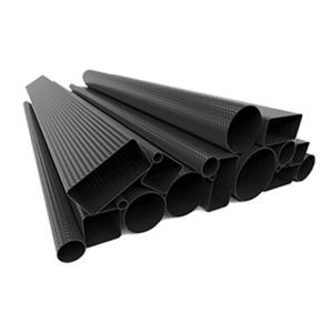 China High Strength Low Weight Carbon Fiber Rectangular Tube UV Resistant on sale
