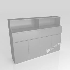 Wholesale GDR09-YB04 Retail Display Counter with Gray Edging Strip and Space Optimization for Department Stores from china suppliers