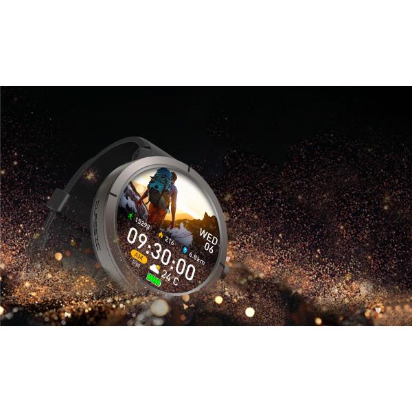 Smart Watch 5ATM Waterproof GPS Built-in Dual-band GNSS 466*466 Compass Military Bluetooth call