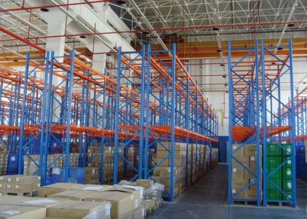 Quality High Density FIFO Pallet Warehouse Racking Storage 2000KG for sale
