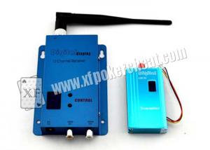 Wholesale Blue Aluminum Gambling Accessory 4 Channel Wireless Receiver 1.2 Ghz from china suppliers