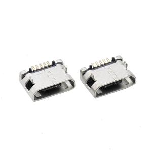 Wholesale Charging Port USB Mini B Socket UL94V-0 Micro USB 2.0 B Type 5 Pin Connector from china suppliers