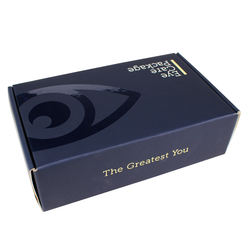 Recyclable Corrugated Shipping Cardboard Boxes Rigid Biodegradable