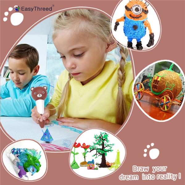 Intelligence Toys 3D Printing Pen Inspiring Children Facilitating Creation