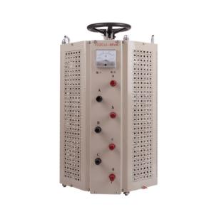 Light Weight 3 Phase AVR Auto Voltage Regulator 9KVA 380V Input 0V To 430V Output