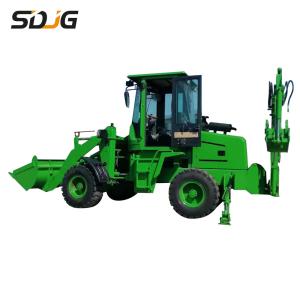 Wholesale 0.5m3 Earthmoving Towable Backhoe Loader , Small Digger Loader Machinery from china suppliers