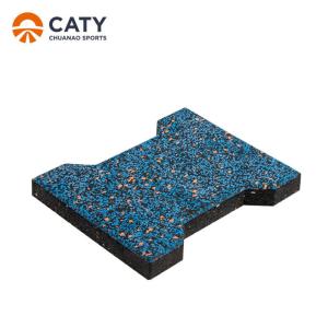 Wholesale Shockproof Interlocking Rubber Roof Pavers Practical Recyclable from china suppliers