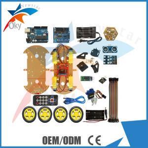 Wholesale Ultrasonic Module Remote Control Robot Car for Arduino Starters from china suppliers