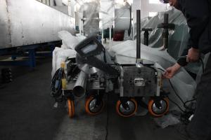 China Downspout Pipe Roll Rolling Machinery 110 Volt / 220 Volt on sale