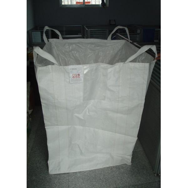 Industrial Plastic FIBC Jumbo Bags , Woven Polypropylene Flexible Container Bag