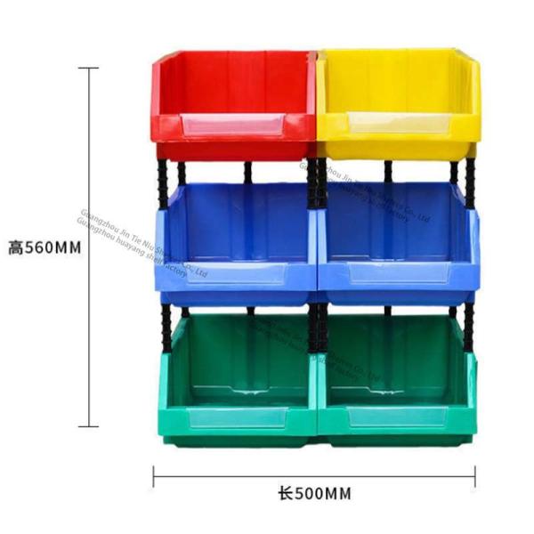 50kg Large Stackable Open Front Storage Bins