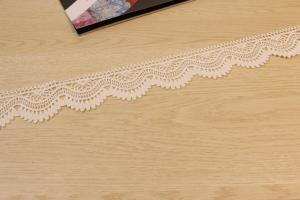 Wholesale Water Soluble Interlining Guipure Lace Trims , Embroidery Cotton Lace Ribbon from china suppliers