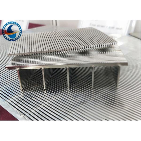 Stainless Steel Arc Wedge Wire Screen Panels For Mining Machinery