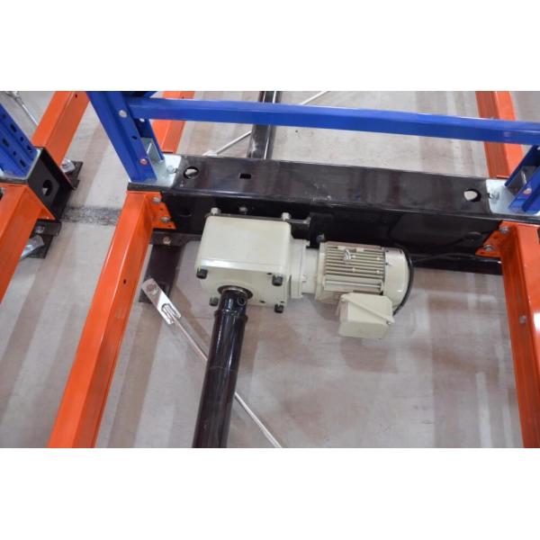 Steel Structure Mobile Shelving Systems Corrosion Protection Customized Width