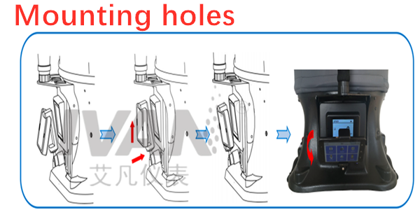 40 4000m3/h Air Volume Meter Electronic Air Hood AF610 for Pharmaceuticals HVAC System