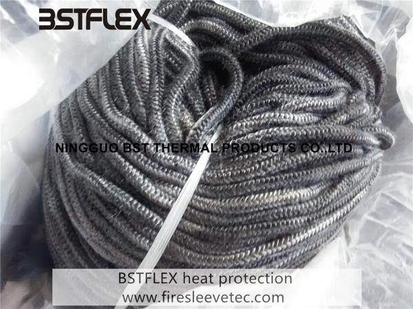 Quality Knitted fiberglass stove rope fiberglass rope gasket for sale