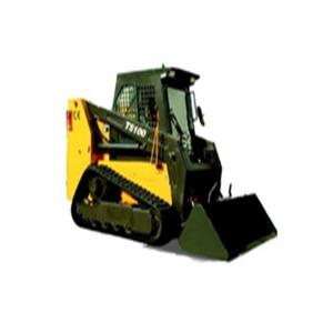China TS100 100Hp Small Front End Loader Hydraulic Pump Skid Loaders 4280Kg Machine Weight on sale