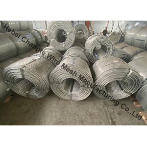 32mm 6X37 Non Alloy Bright Galvanized Steel Wire Rope