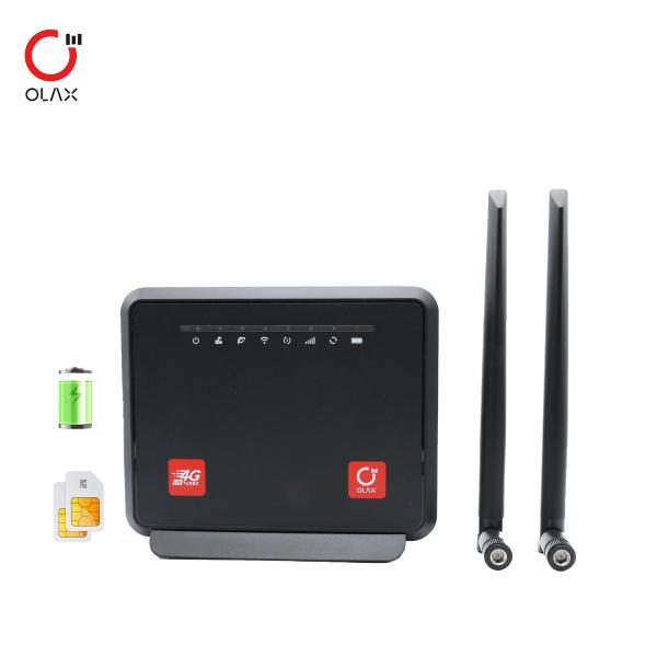Hot selling CPE OLAX MC60 5000MAH battery 4g lte wifi router 4g CPE router modem 4g wifi