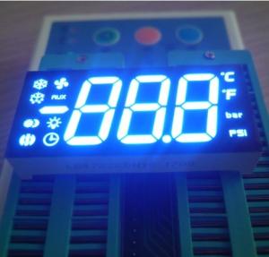 Wholesale Customized Three Digit 7 Segment LED Display 47 X 22 X 9 mm Outer Dimensions from china suppliers