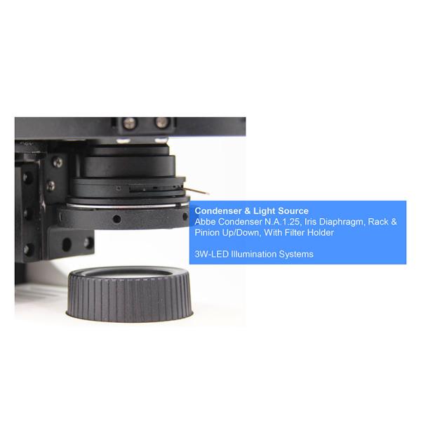 OPTO-EDU A15.2603-A Polarizing Microscope, Transmit Light. Binocular